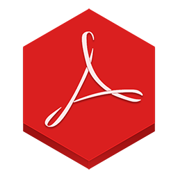 Adobe Reader Icon 256x256 png